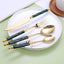Elegant 24-Piece Stainless Steel Flatware Set