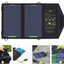 Solar Panel 10W 5V Solar Charger Portable Solar Battery Chargers Charging for Phone for Hiking etc. Outdoors. - Korvel