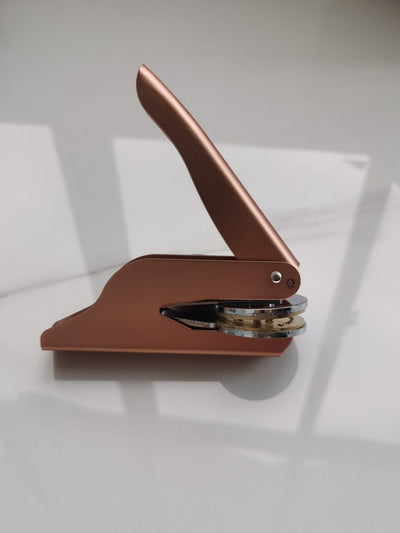 Handheld pliers with engraved steel stamp pattern logo embossed steel stamp embossing seal carving DIY - Korvel