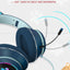 AKZ-022 RGB Luminous Cat Ear Wired Gaming Headset
