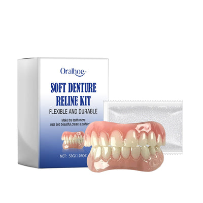 Soft Denture Reline Kit with Interdental Fillings