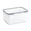 Kitchen food sealed preservation box fruit and vegetable drainage plastic storage box with lid - Korvel