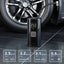 6000mAh Portable Car Air Compressor - 12V Electric Tire Inflator
