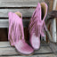 Sparkling Pink Fringe Boots for Kids | Roper