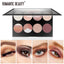 Romantic Beauty 8-Compartment Multi-Color Eyeshadow Pearl Matte Easy To Apply Finishing Eyeshadow Palette - Korvel