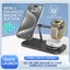 Support de charge sans fil QI2 multi-fonctionnel premium