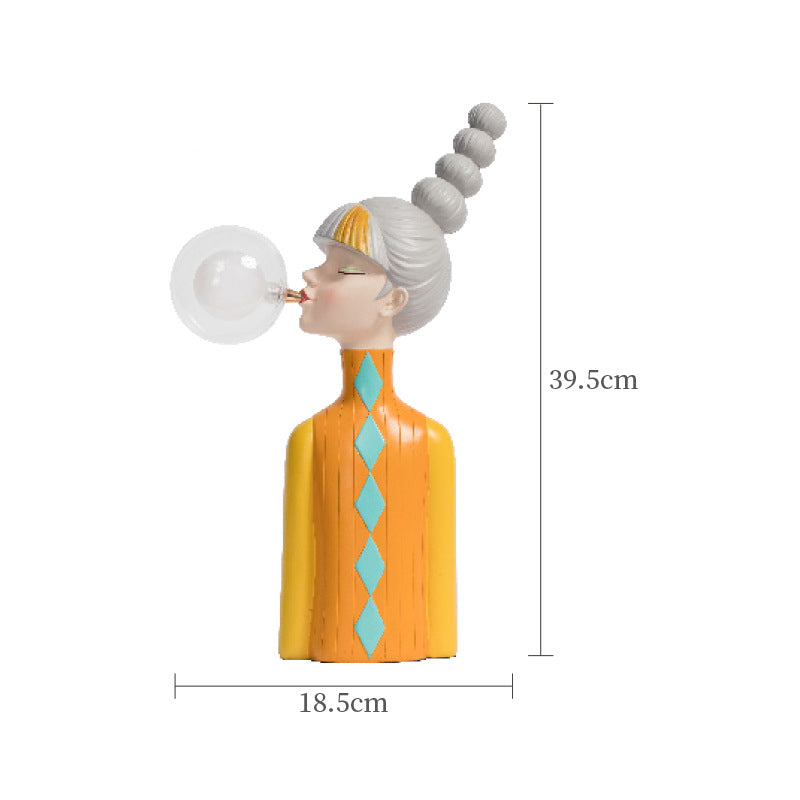 Bedroom Bedhead Bubble Girl Nightlight Decoration Atmosphere Light Ornament Ornament - Korvel