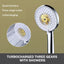Xiao Man Waist Supercharged Sprinkler Head Dual Turbo Pressurized Propeller Fan Shower Head Shower Head - Korvel