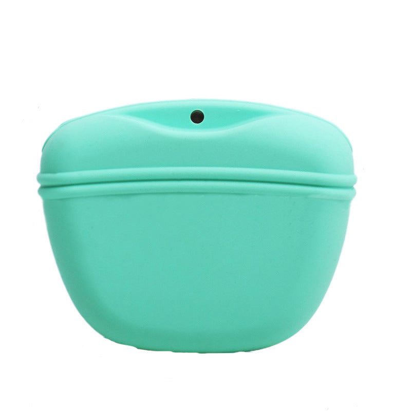 Silicone Pet Training Bag for Outdoor Use