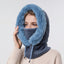 Bonnet d'hiver premium avec écharpe intégrée pour activités de plein air