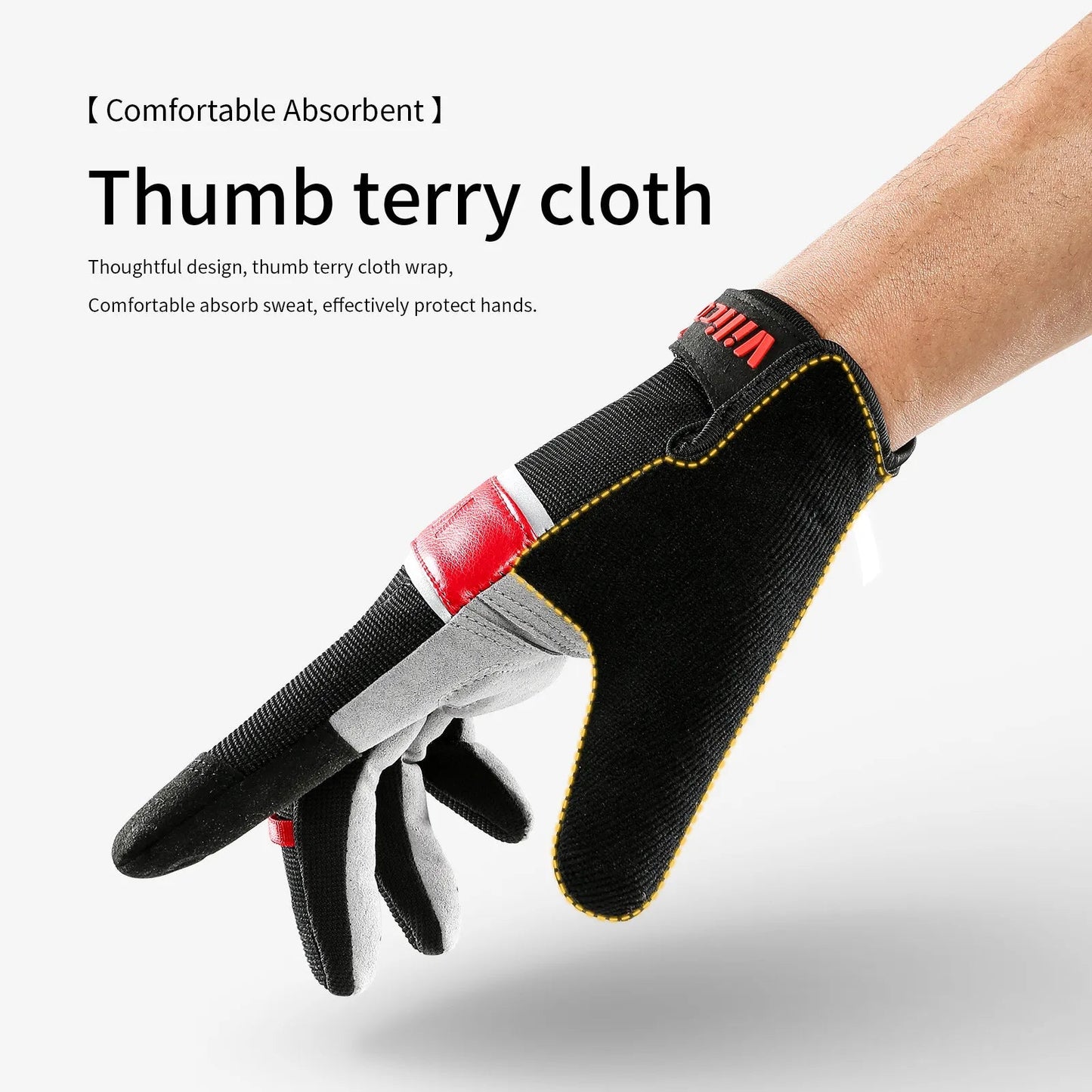 Premium Touchscreen Bicycle Gloves for Outdoor Riding
