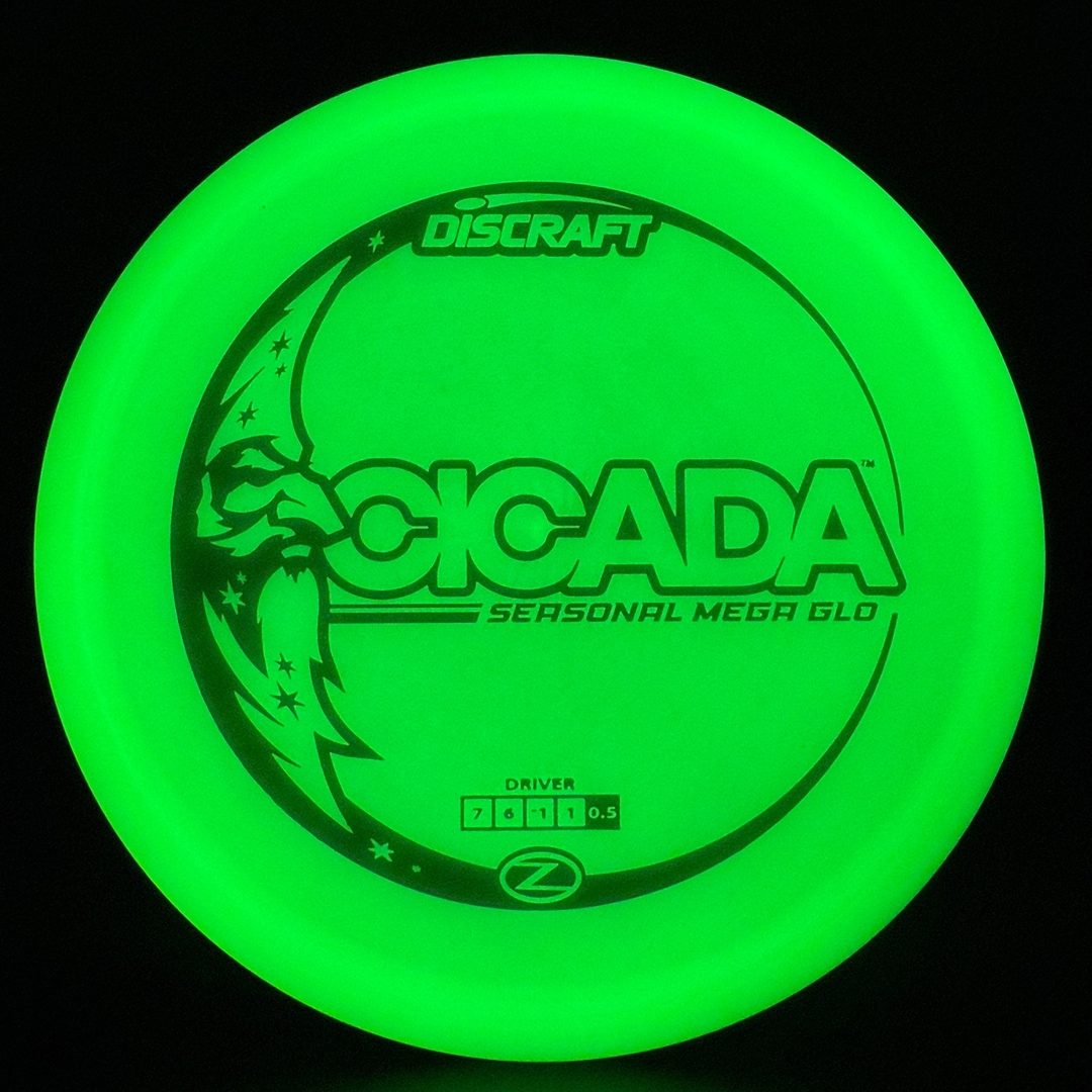 Discraft Mega Glo Cicada - Premium Glow Disc