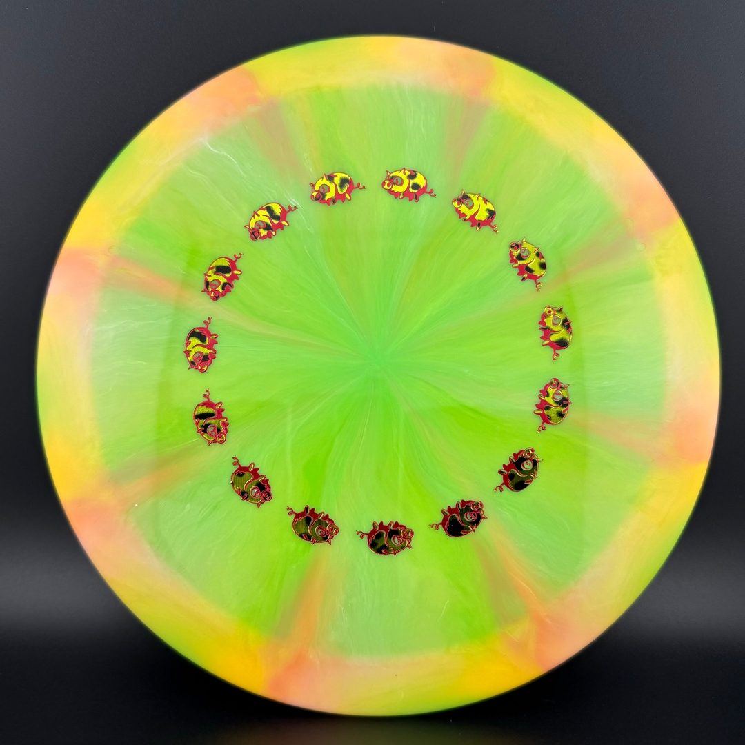 Apex Swirl Phoenix - Mashup - Ring of Pigs 2 Foil Disc