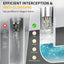 Premium Drain Sink Stopper with Hair Catching Filter