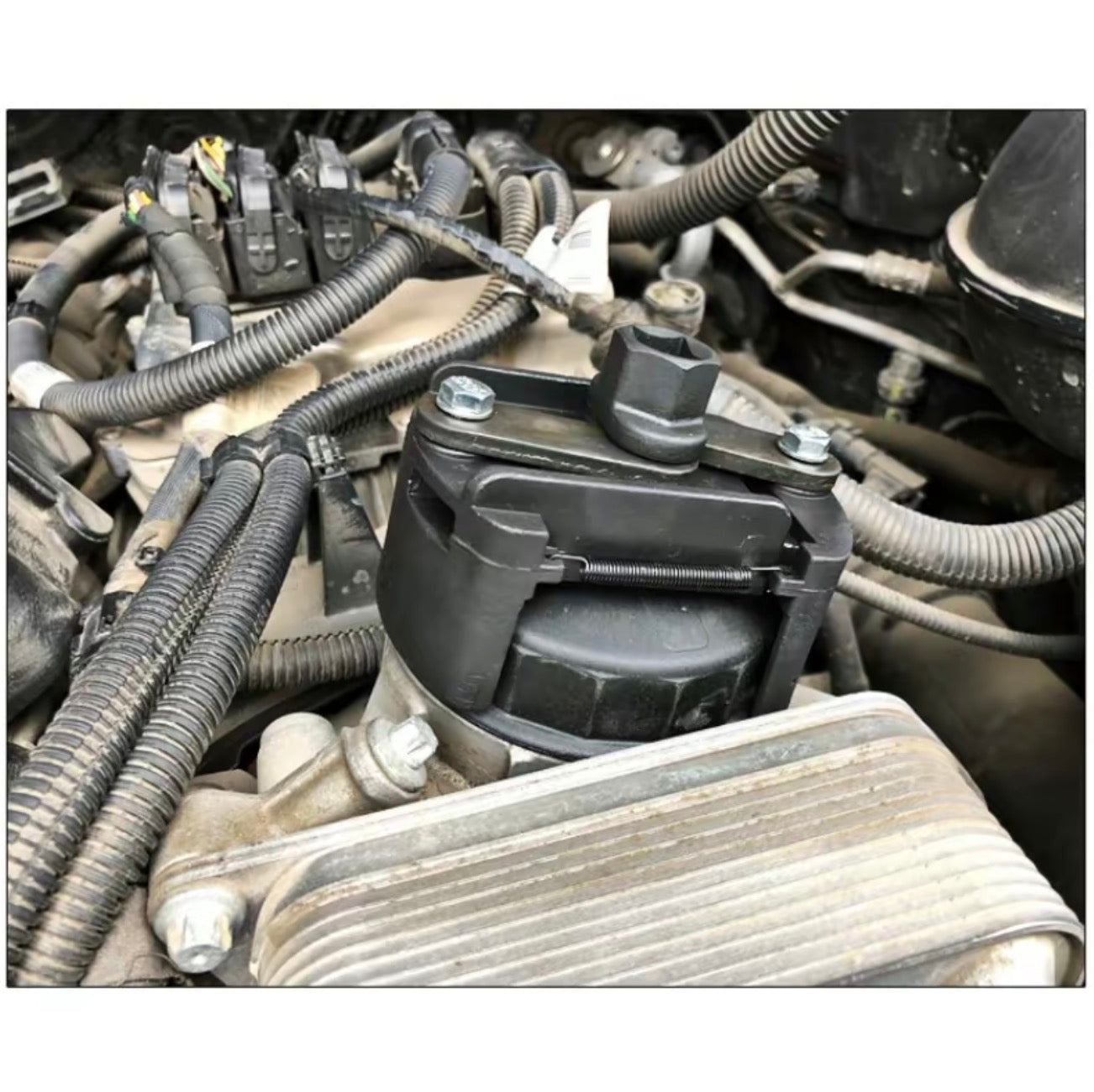Clé à filtre à huile de qualité garage pour un entretien efficace