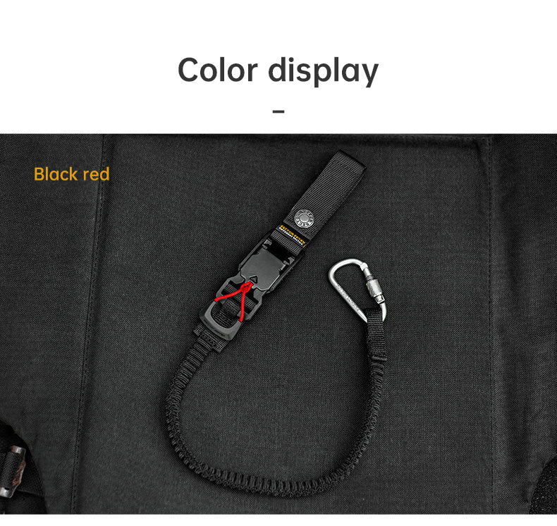 Func. tool rope, equip. tools, phone anti-loss hooks, bag & pant dec. ropes - Korvel