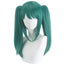 Hatsune Miku Vampire cos wig round head leather tiger clip double horsetail animation - Korvel