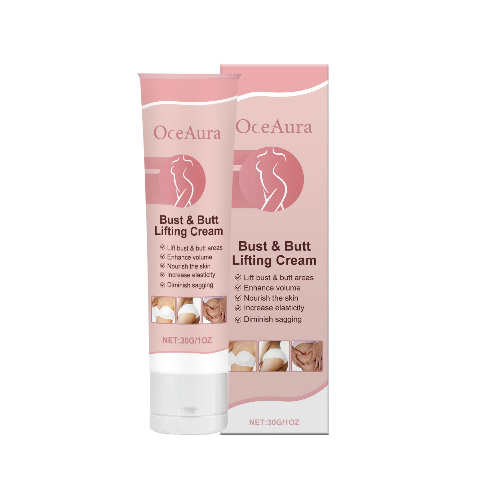Oceaura Breast Care Cream Breast Moisturizing, Firming, Smoothing And Nourishing Butt Skin Body Care Cream - Korvel