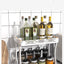 Pull out Rotating Spice Rack Organizer for Cabinet Rotate Makeup Organizer Slide Bottle Box Holder Plastic Seasoning Spice Rack - Korvel