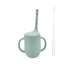 Silicone Baby Learning Drink Cup with Straw - Leak-Proof Design