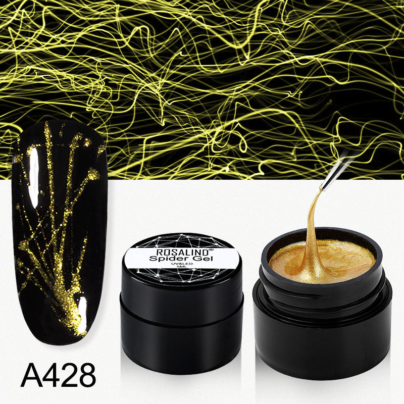 ROSALIND Gel Spider Line Nail Art Polish - 5ml