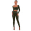 Premium Gym Crop Tank Top and Leggings Set