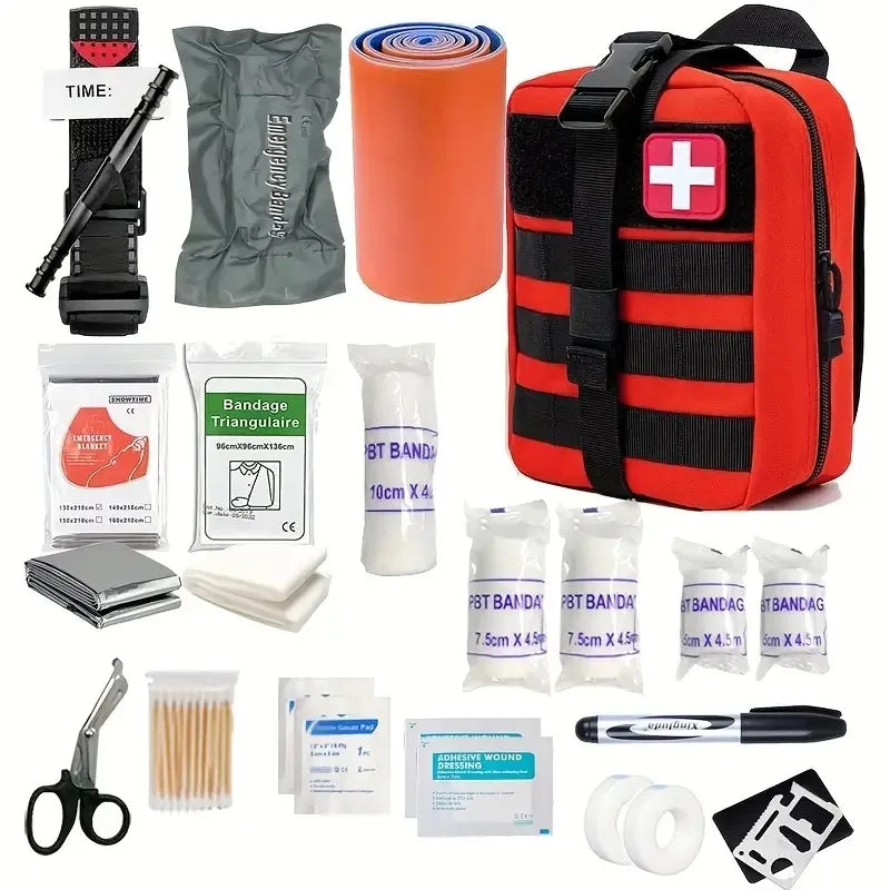 70-Piece Premium Survival First Aid Kit