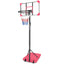 Portable Basketball Goal System with Stable Base and Wheels use for Indoor Outdoor teenagers youth - Korvel