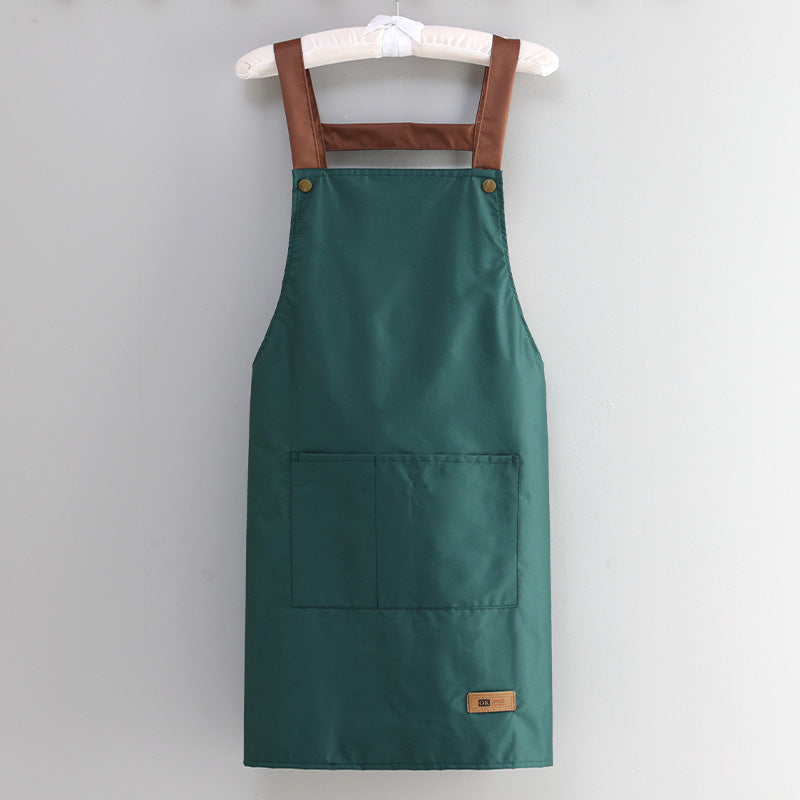 Apron for Home Kitchen Waist Waterproof and Oil proof Advertising Logo Printing Apron - Korvel