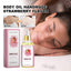Strawberry Body Care Oil Moisturizes Tender And Firming Skin Full Body Massage Body Care - Korvel