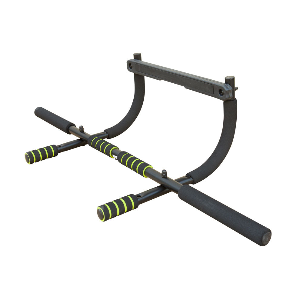 Wall Mounted Pull Up Bar Exercise Chin Bar Portable Dip Bars for Indoors Home Gym - Korvel