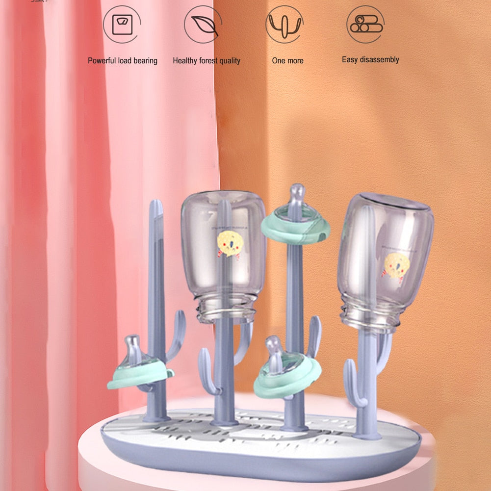 Baby Bottles Dryer Milk Bottle Drain Rack Bottle Rack Drying  Washing Drying Feeding Bottles Dryer for Space Saving - Korvel
