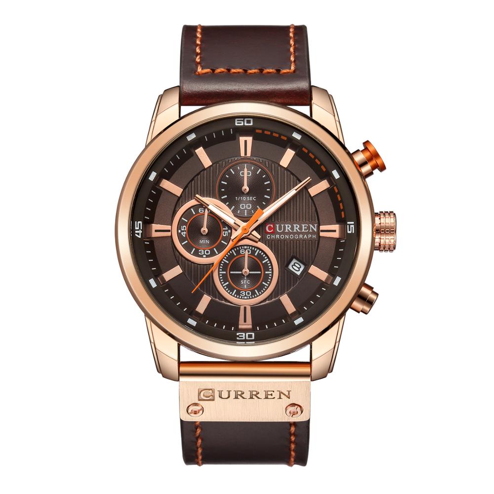Watch Top Brand Man Watches with Chronograph Sports Waterproof Clock Man Watches Military Luxury Men's Watch Analog Quartz - Korvel