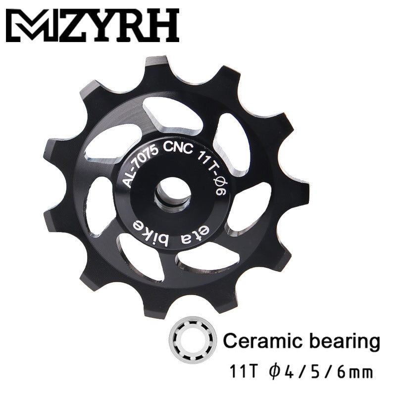 Ceramic Perlin Guide Wheel for Mountain Bikes - 11T Aluminum Alloy