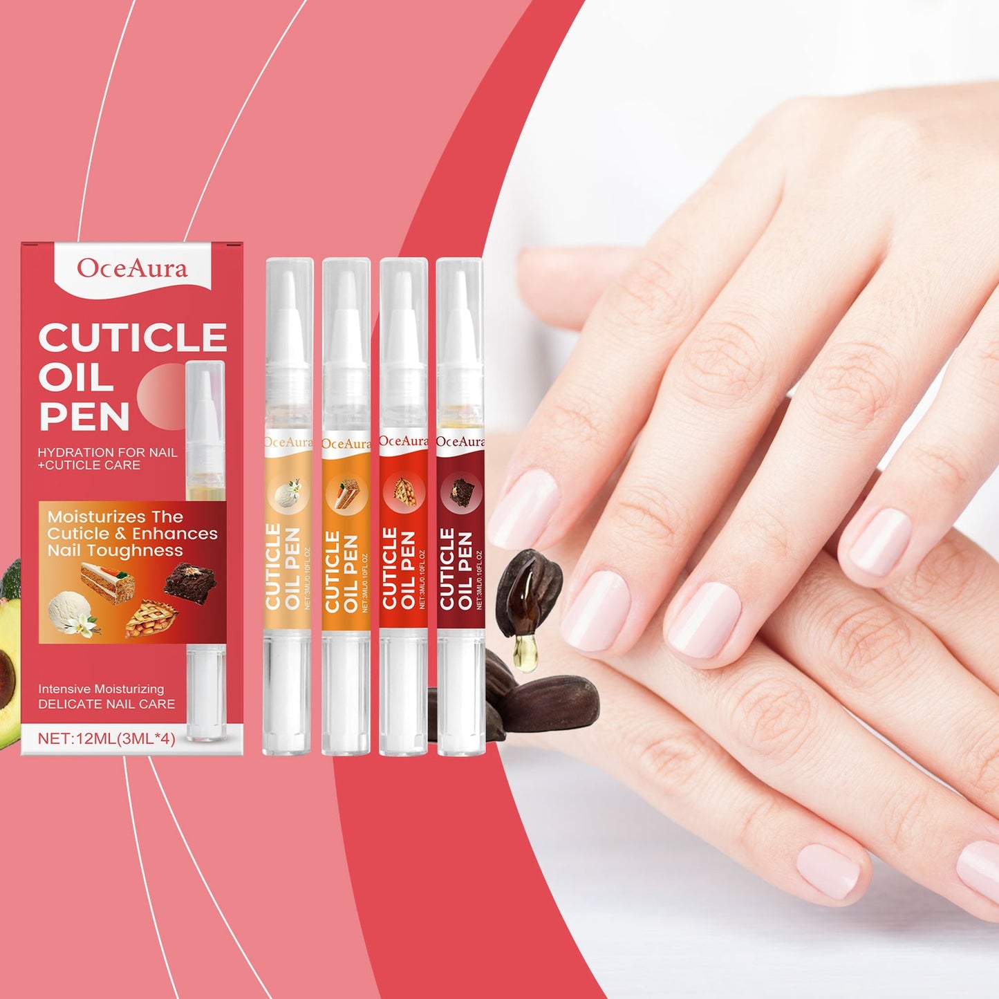 Huile à Cuticules Premium pour un Soin Délicat des Ongles