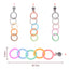 Baby Gloves Teething Rubber Silicone Baby Anti-Eating Hands Soothing Rattles Hand Ring Teething Stick Bite Toy - Korvel