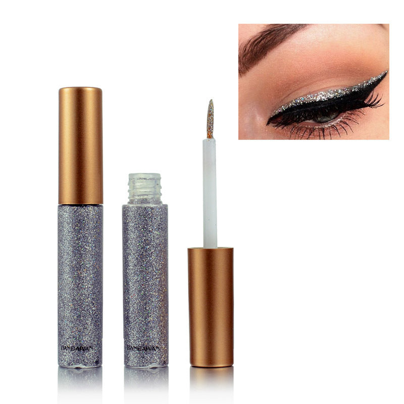 HANDAIYAN Explosive Glitter Liquid Eyeliner Set Sequin Pop Eyeliner Liquid 10 Pack - Korvel