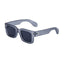 Fashionable boxy sunglasses for men with a simple frame that can be paired with nearsighted glasses - Korvel