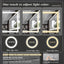 LED Bathroom Mirror 72x36 Inch with Anti-Fog and Dimming Features