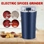 Electric Coffee Bean Grinder Multifunctional with One-Press Control Food Processor Blender for Espresso Nuts Grains Easy Clean - Korvel