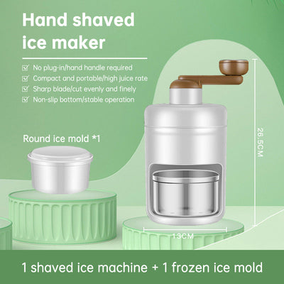 Premium Manual Ice Shaver for Refreshing Treats