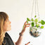 Disco Ball Hanging Flower Pot - Bohemian Style Planter