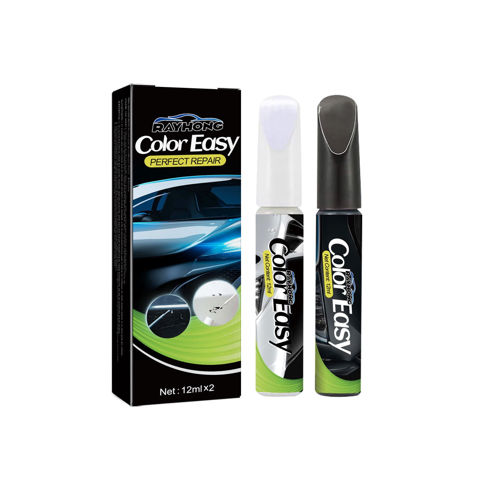 Car Scratch Repair Fluid, Car Lamp Shade Yellow Polishing Cleaning Scratches Polishing Brightening Coating Agent - Korvel