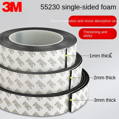 3M Super Strong Double Faced Adhesive Tape Foam Double Sided Tape Self Adhesive Pad for Mounting Fixing Pad Sticky - Korvel