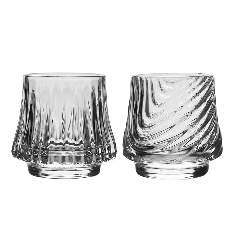 Simple retro cold brew cup for home whiskey and foreign liquor glass - Korvel