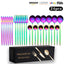 Cutlery Set Stainless Steel Knife Fork Set 24-Piece Tableware Set Golden Steak Knife Fork Spoon 6-Person Set - Korvel