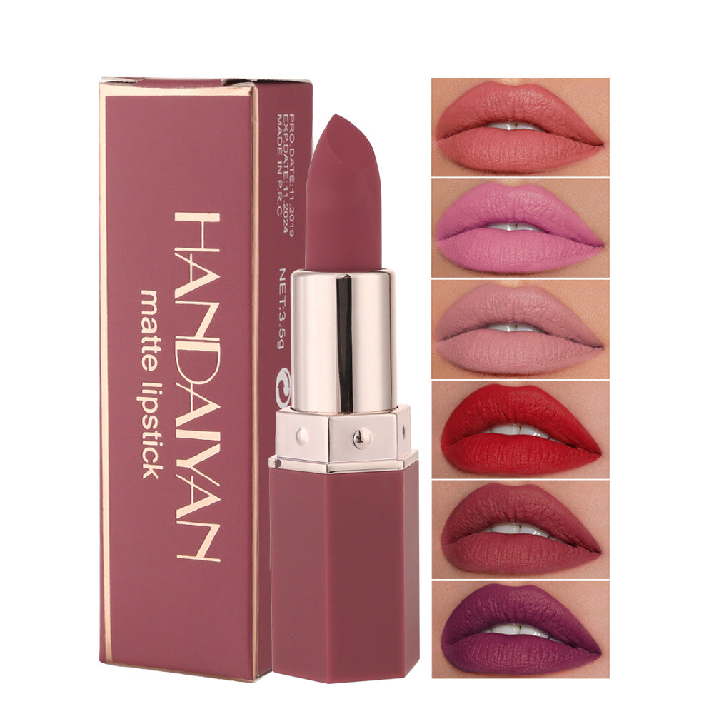 HANDAIYAN Matte Long Lasting Lipstick Lipstick Long Lasting Makeup Multi Color Lipsticks Look Good And Show Temperament - Korvel