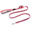 Nylon Combat Padded Leads Dog Leash with Double Padded Handles with Built in Poop Bag Holder Dispenser - Korvel