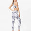 Printed Active High Waist Leggings - Korvel