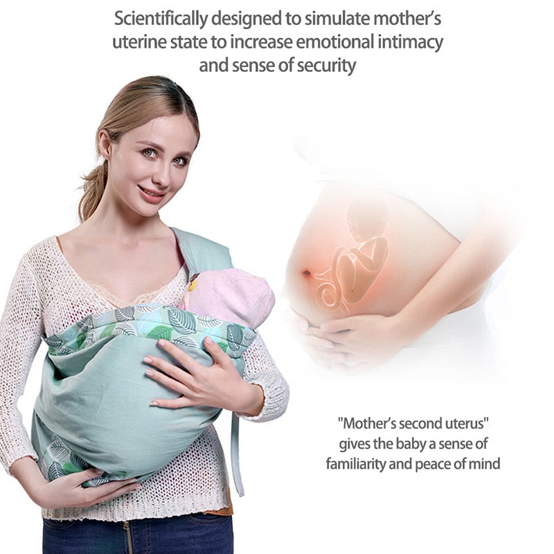 Newborn Kangaroo for Baby Pack Baby Imitating Mother's Uterus Dual Purpose Baby Care Cover Carrier Mesh Fabric Breastfeeding - Korvel
